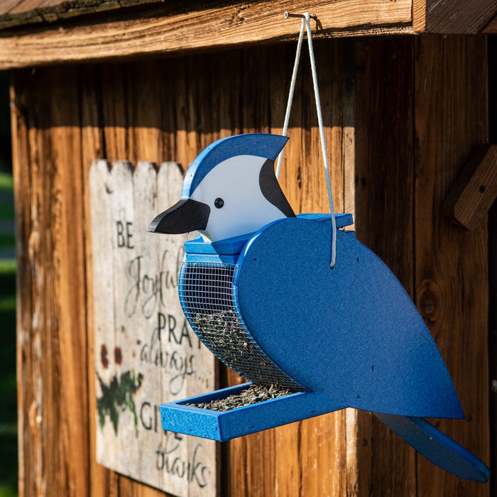 Amish-Made Bird-Shaped Poly Birdfeeders