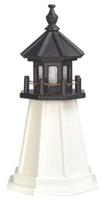 Octagonal Amish-Made Hybrid (Wood/Poly) Cape Cod, MA Replica Lighthouses