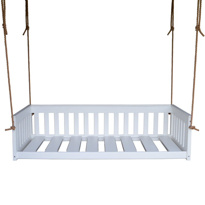 A&L Furniture Co. 75" Poly Deep Seat Porch Swing