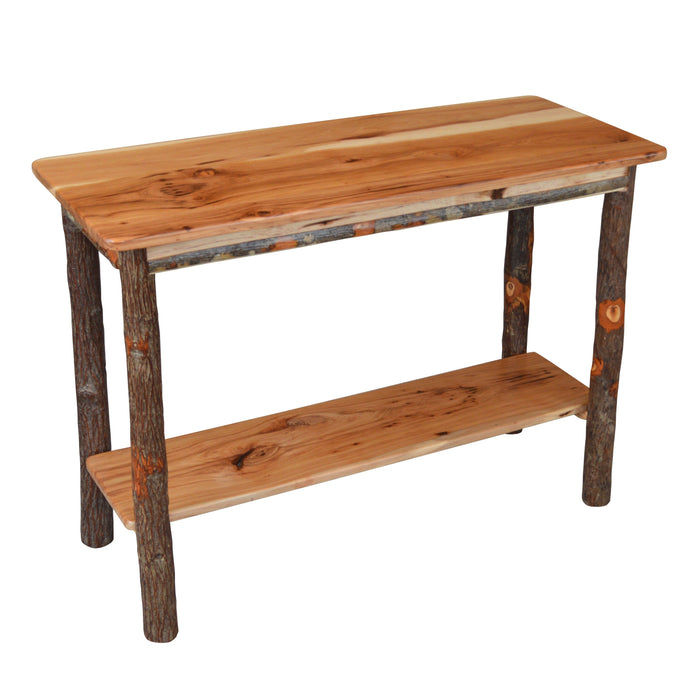 A&L Furniture Co. Hickory Solid Wood Console Table