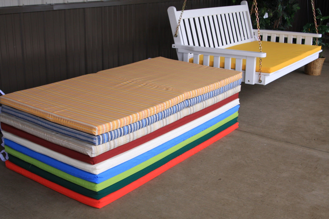 A&L Furniture Co. Weather-Resistant Acrylic Cushions for Daybeds, Newport Beds and Swing Beds