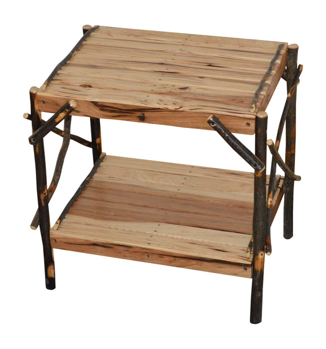 A&L Furniture Co. Amish-Made Hickory End Table