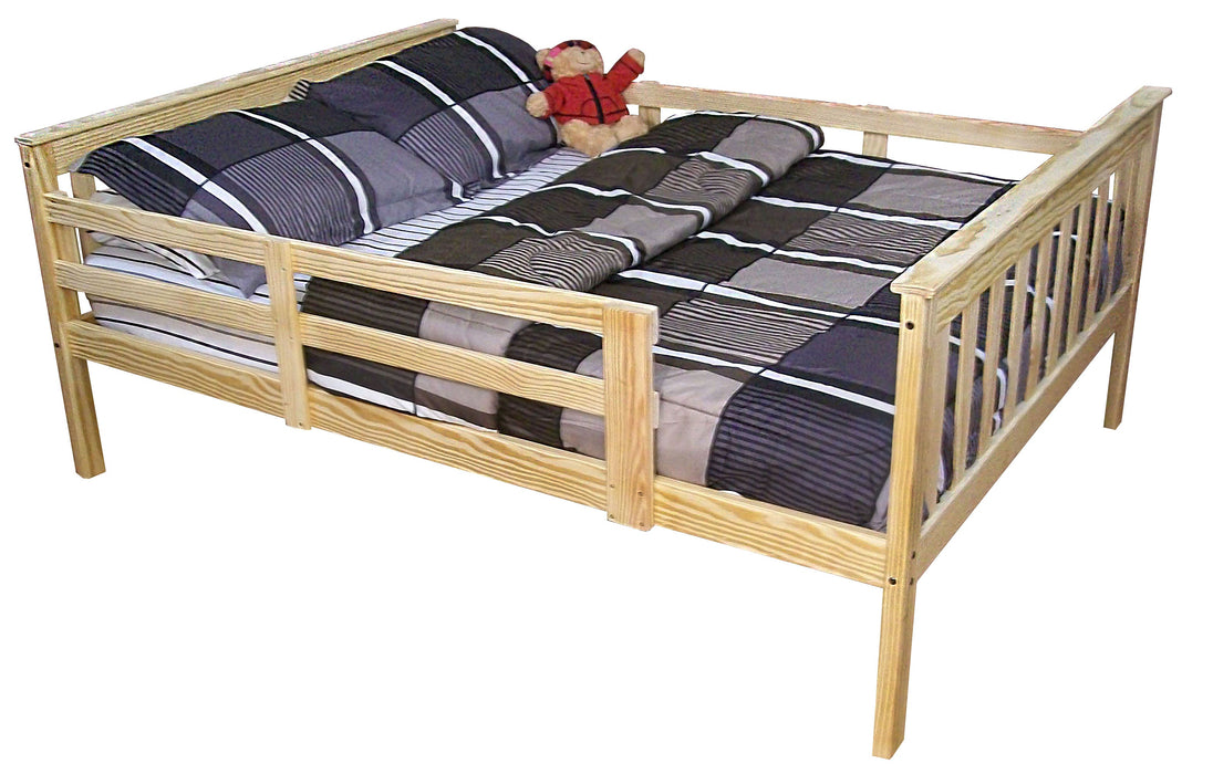 VersaLoft Full Mission Bed with Safety Rails by A&L Furniture Company