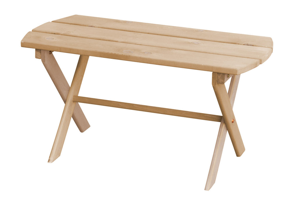 A&L Furniture Co. Amish-Made Cedar Folding Coffee Table