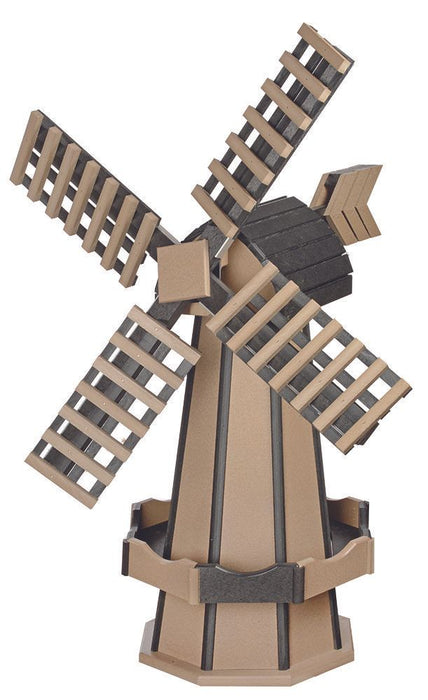 Amish-Made Poly Windmill Lawn Ornaments