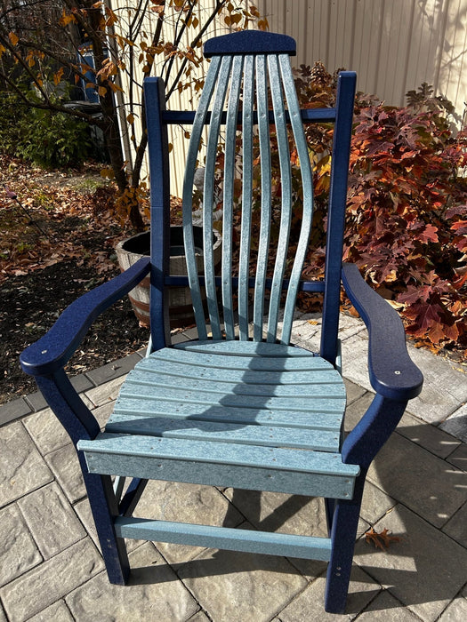 Amish-Made Deluxe Poly Bentwood Style Dining Chair without Trim - Local Pickup ONLY in Downingtown PA SR-BDCnoT