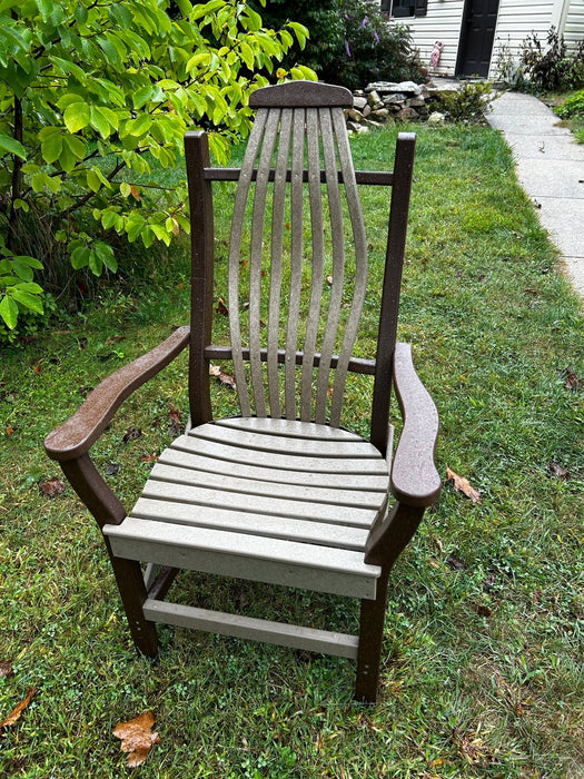 Amish-Made Deluxe Poly Bentwood Style Dining Chair without Trim - Local Pickup ONLY in Downingtown PA SR-BDCnoT