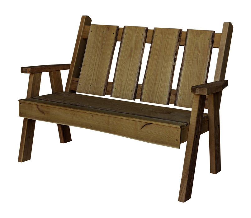 A&L Furniture Co. Blue Mountain Collection Timberland Garden Benches