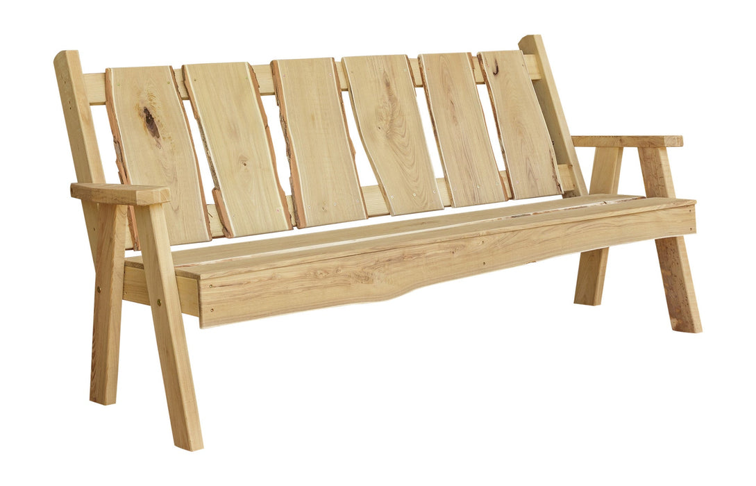 A&L Furniture Co. Blue Mountain Collection Timberland Garden Benches