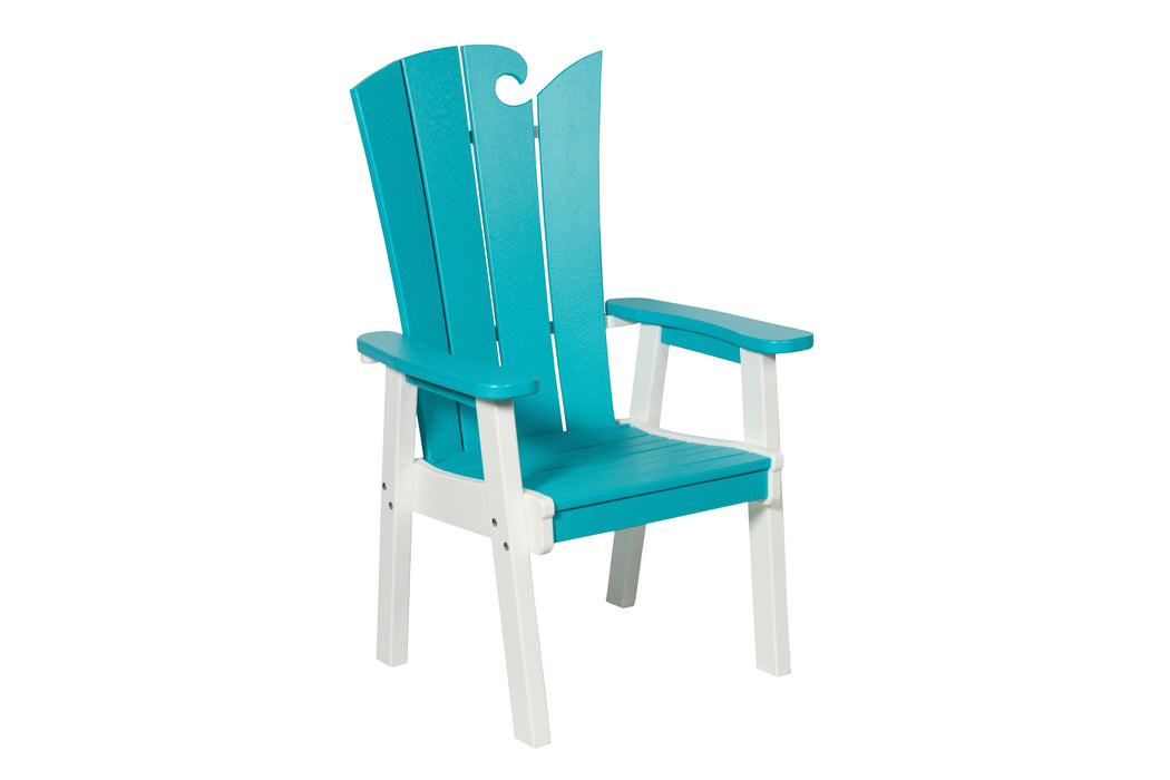 Amish-Made OceanWavz Collection Poly Dining Chairs