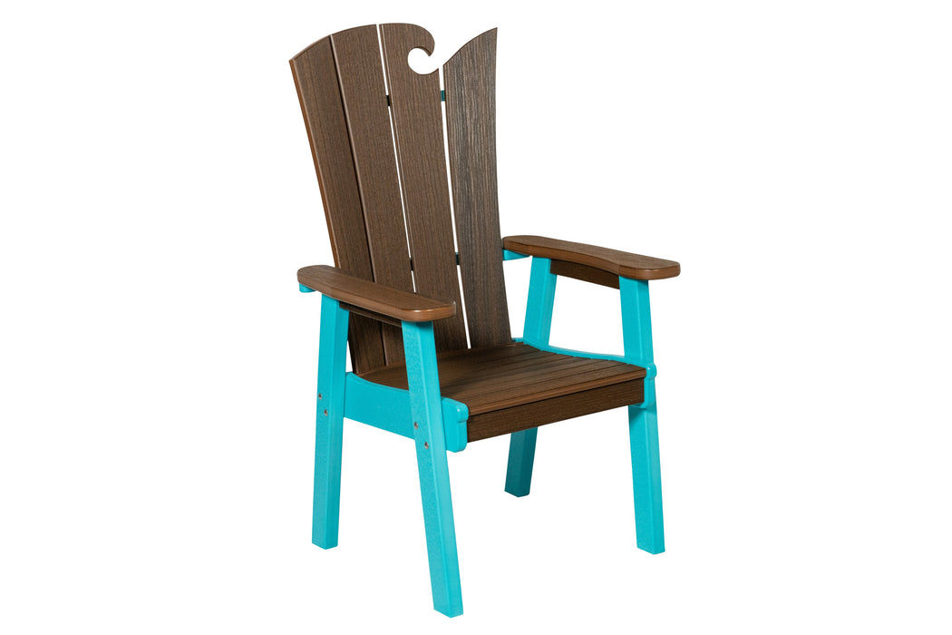 Amish-Made OceanWavz Collection Poly Dining Chairs