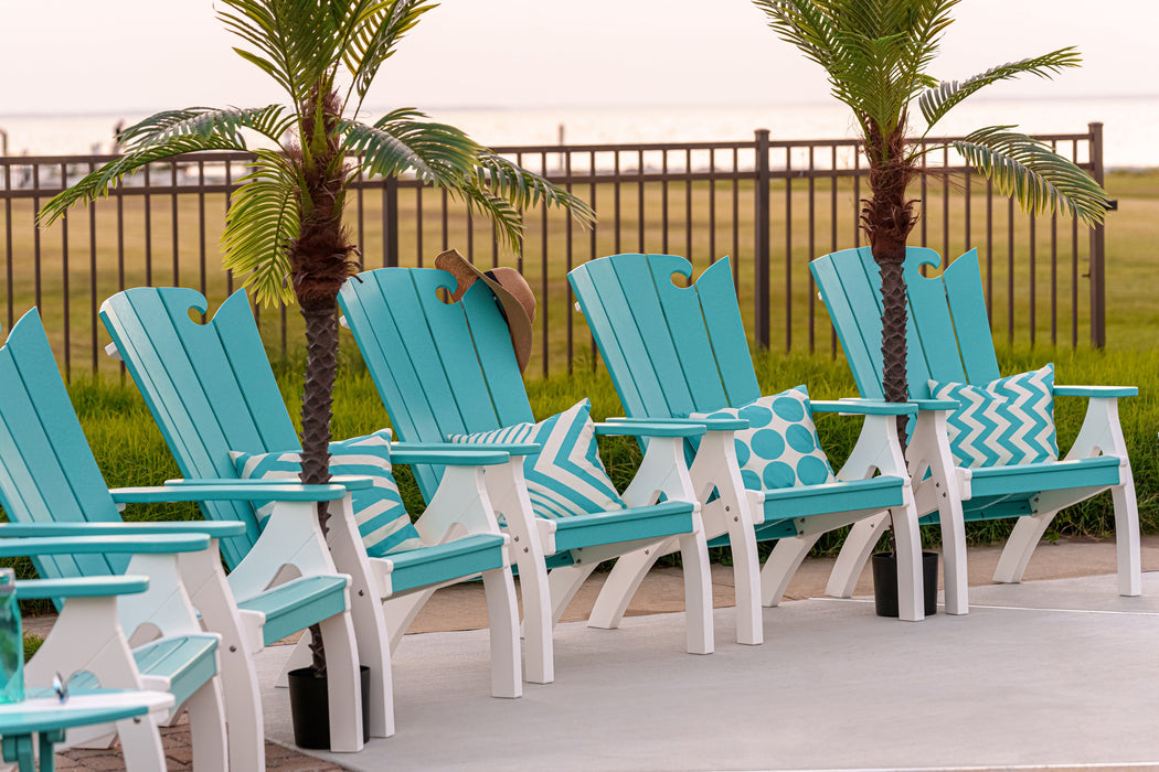 Amish-Made OceanWavz Collection Poly Patio Chairs