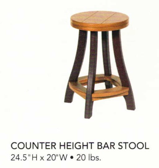 Amish-Made Counter-Height Stool - Local Purchase ONLY in Downingtown PA SR-CS