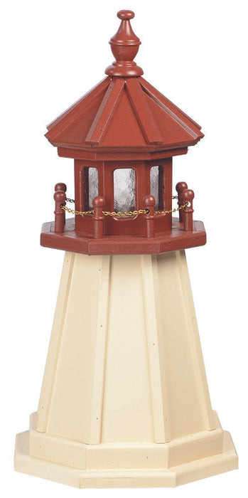 Octagonal Amish-Made Hybrid (Wood/Poly) Cape May, NJ Replica Lighthouses