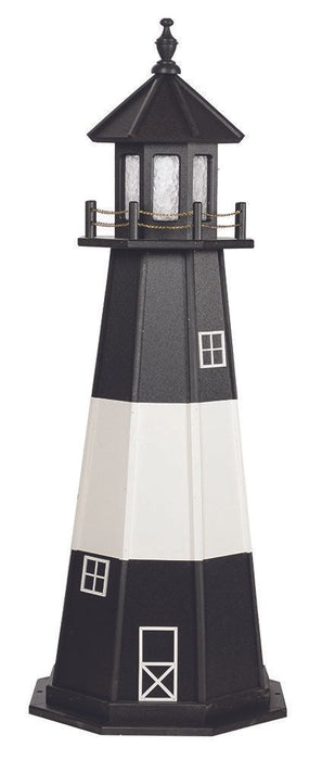 Octagonal Amish-Made Poly Tybee Island, GA Replica Lighthouses
