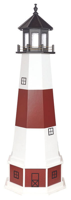 Octagonal Amish-Made Hybrid (Wood/Poly) Montauk, NY Replica Lighthouses