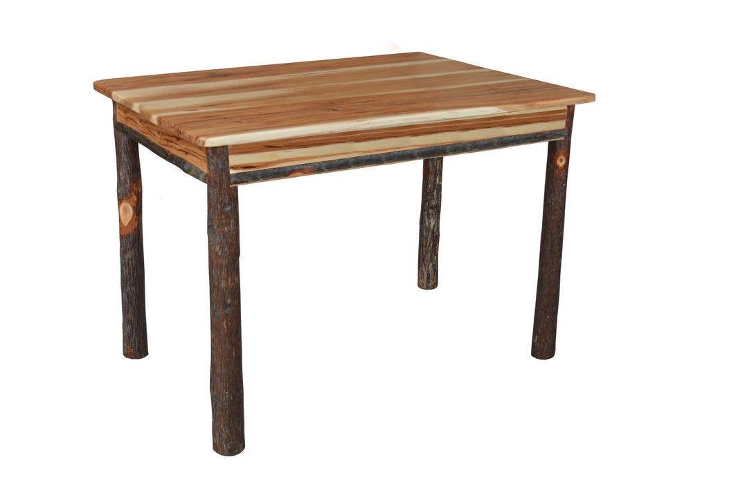 A&L Furniture Co. Amish-Made Hickory Farm Tables