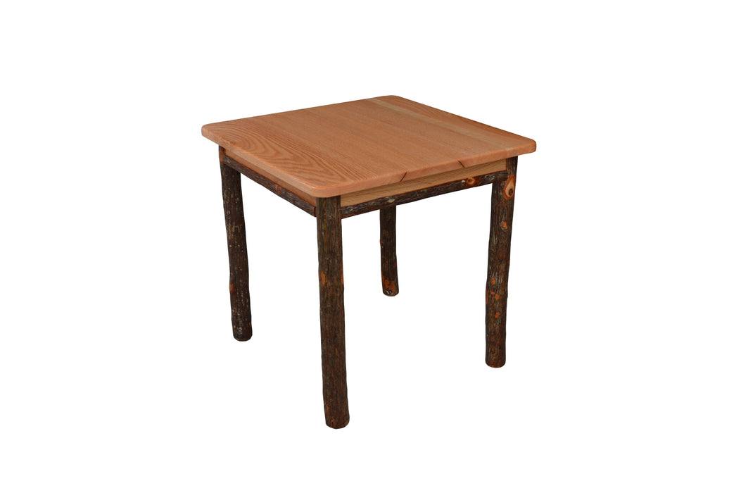 A&L Furniture Co. Hickory Solid Wood End Table