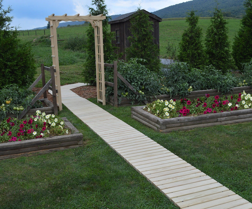 A&L Furniture Co. Roll-Out Wooden Walkways — Easy to fit to your yard!