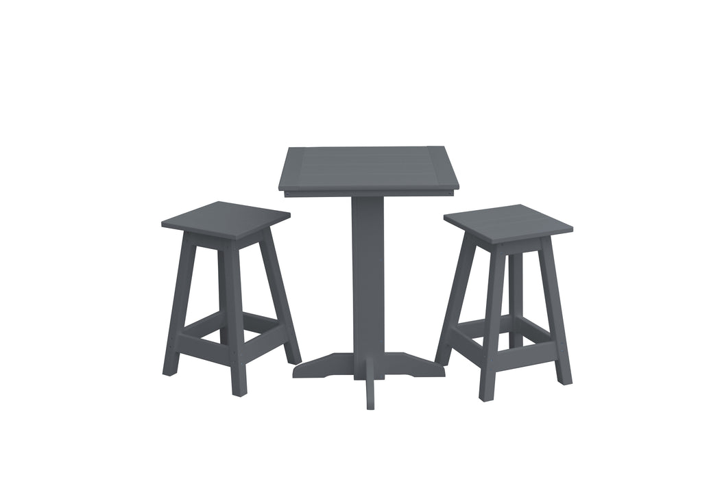 A&L Furniture Co. Amish-Made Poly Bistro Sets