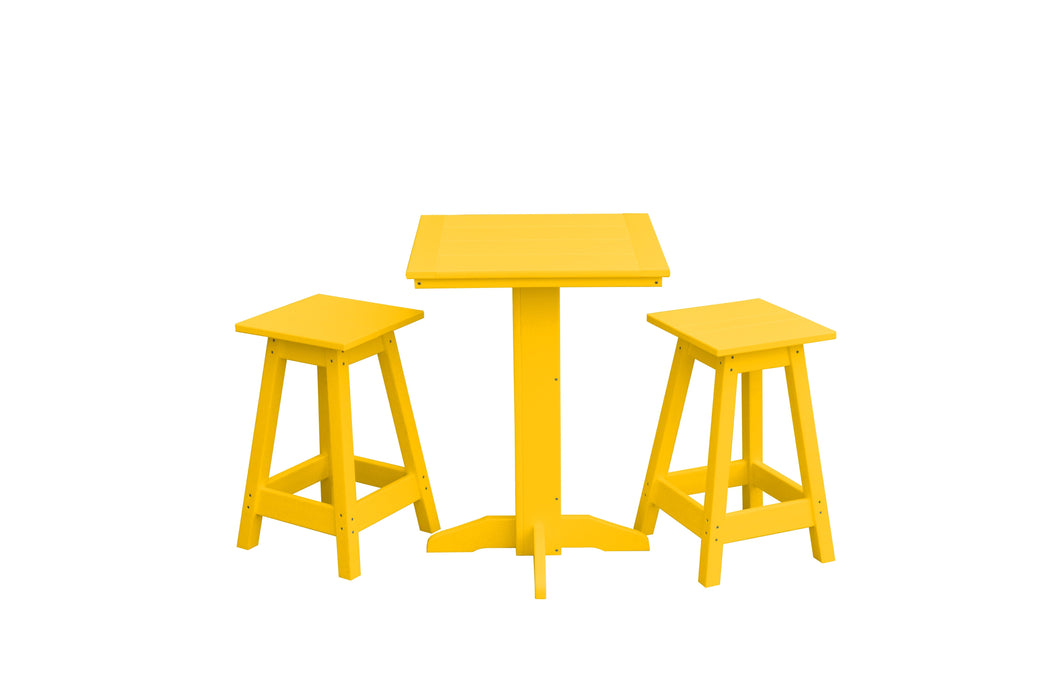 A&L Furniture Co. Amish-Made Poly Bistro Sets