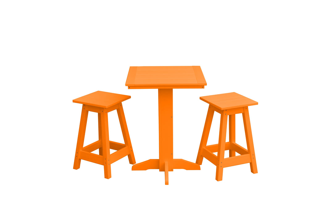 A&L Furniture Co. Amish-Made Poly Bistro Sets