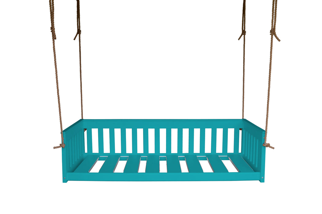 A&L Furniture Co. 75" Poly Deep Seat Porch Swing