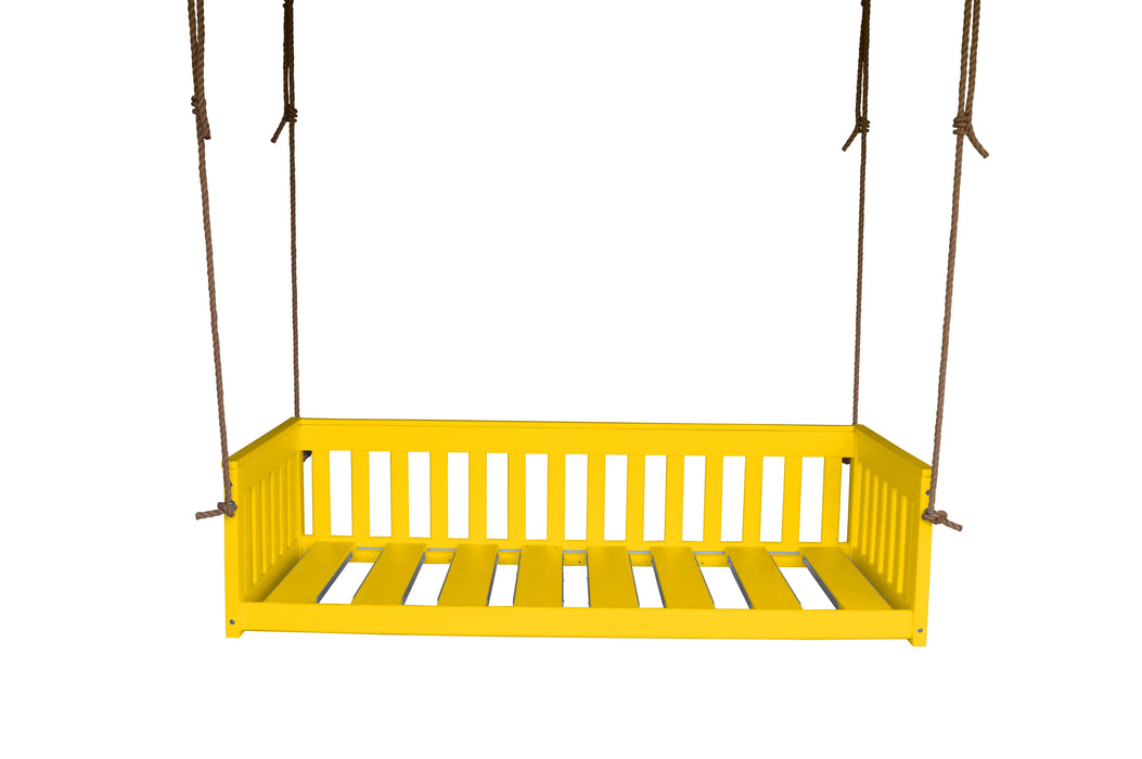 A&L Furniture Co. 75" Poly Deep Seat Porch Swing