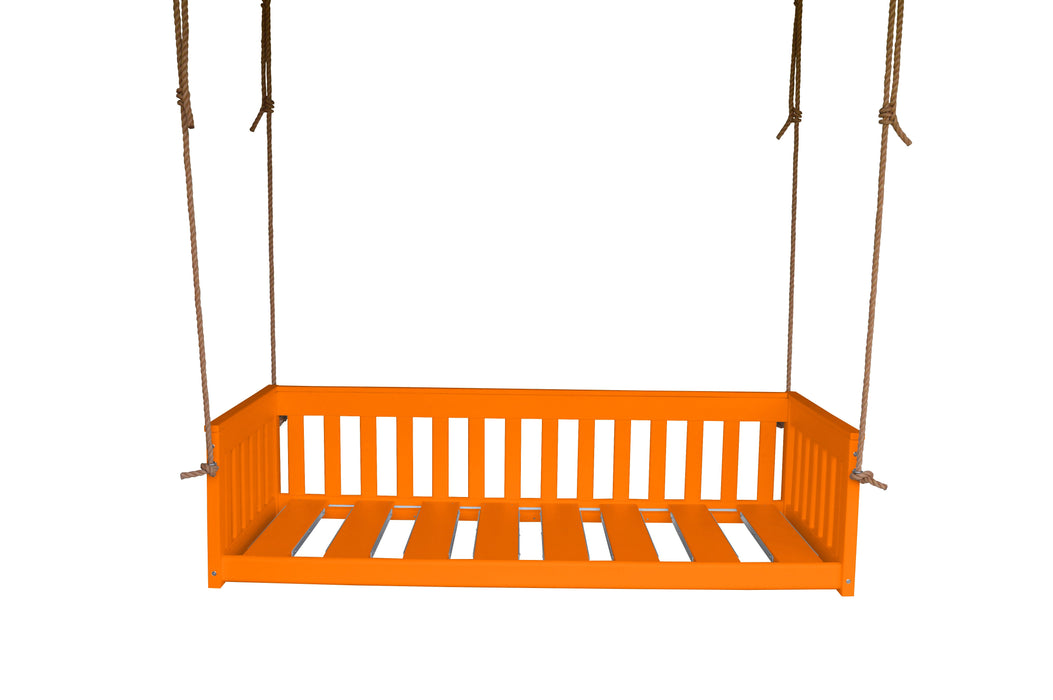 A&L Furniture Co. 75" Poly Deep Seat Porch Swing