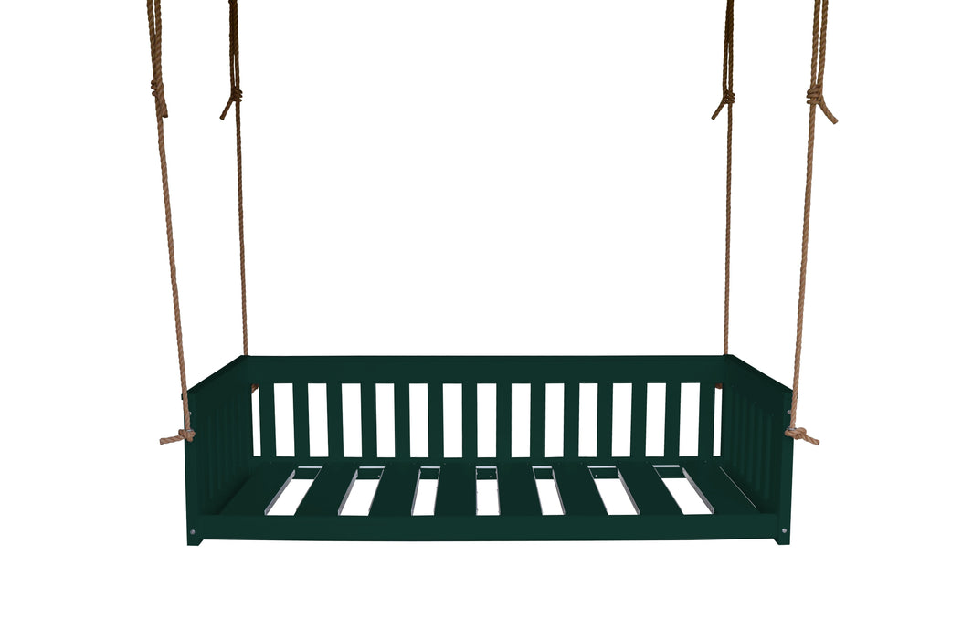 A&L Furniture Co. 75" Poly Deep Seat Porch Swing