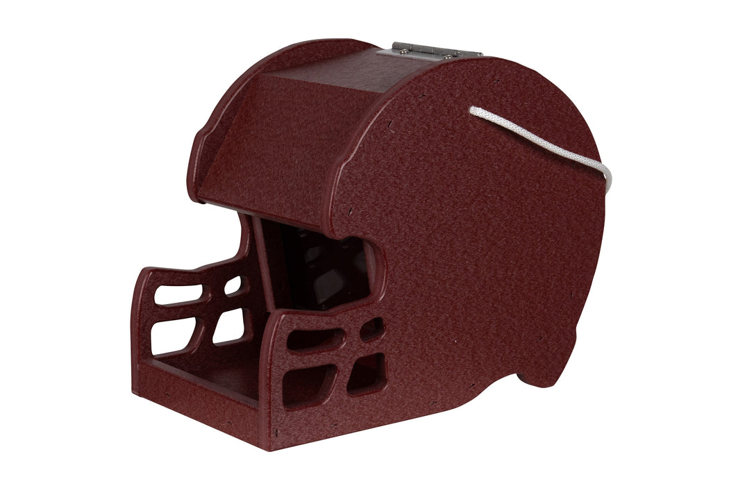 Amish-Made Football Helmet Poly Bird Feeder