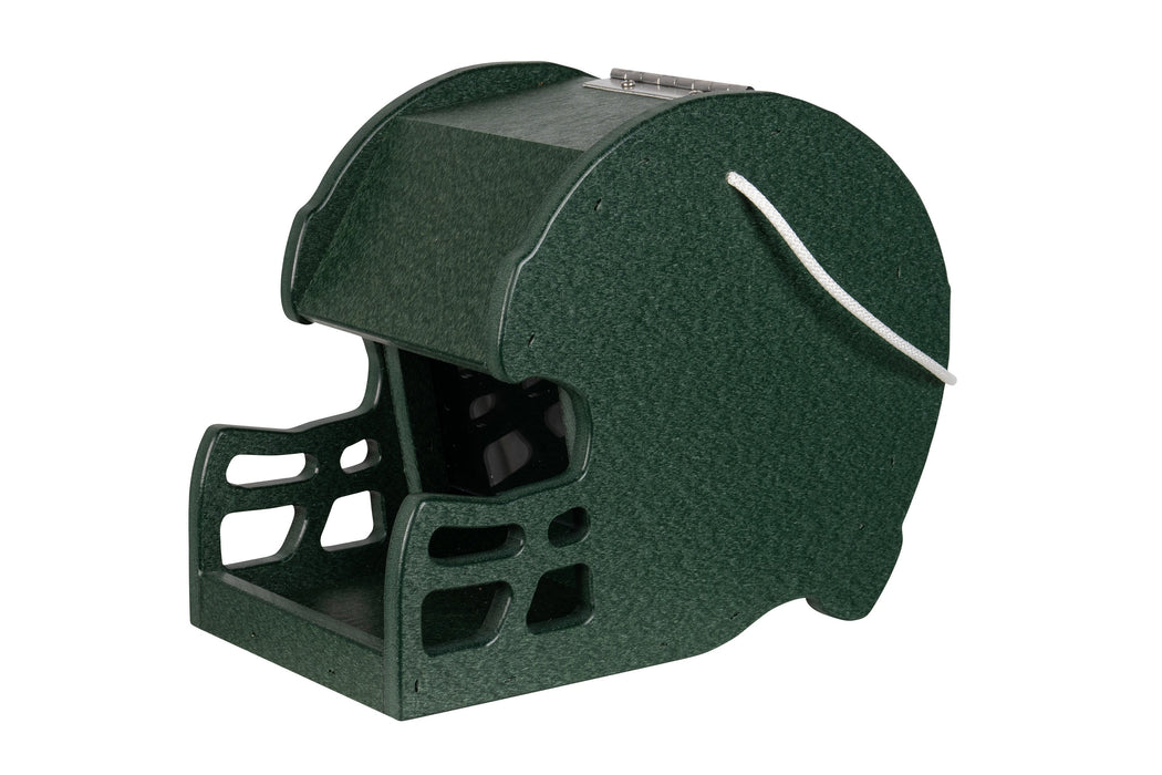 Amish-Made Football Helmet Poly Bird Feeder