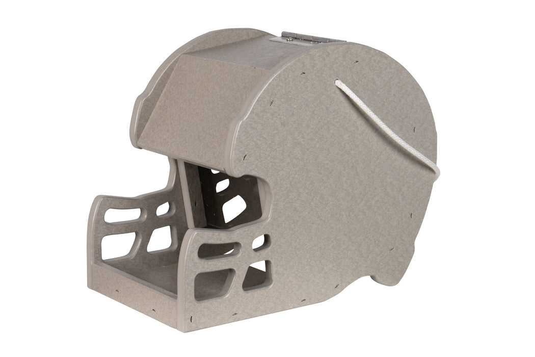 Amish-Made Football Helmet Poly Bird Feeder