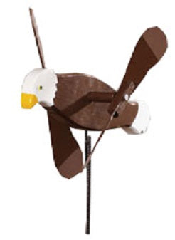 Eagle Whirlybird Wind Spinner Yard Decoration