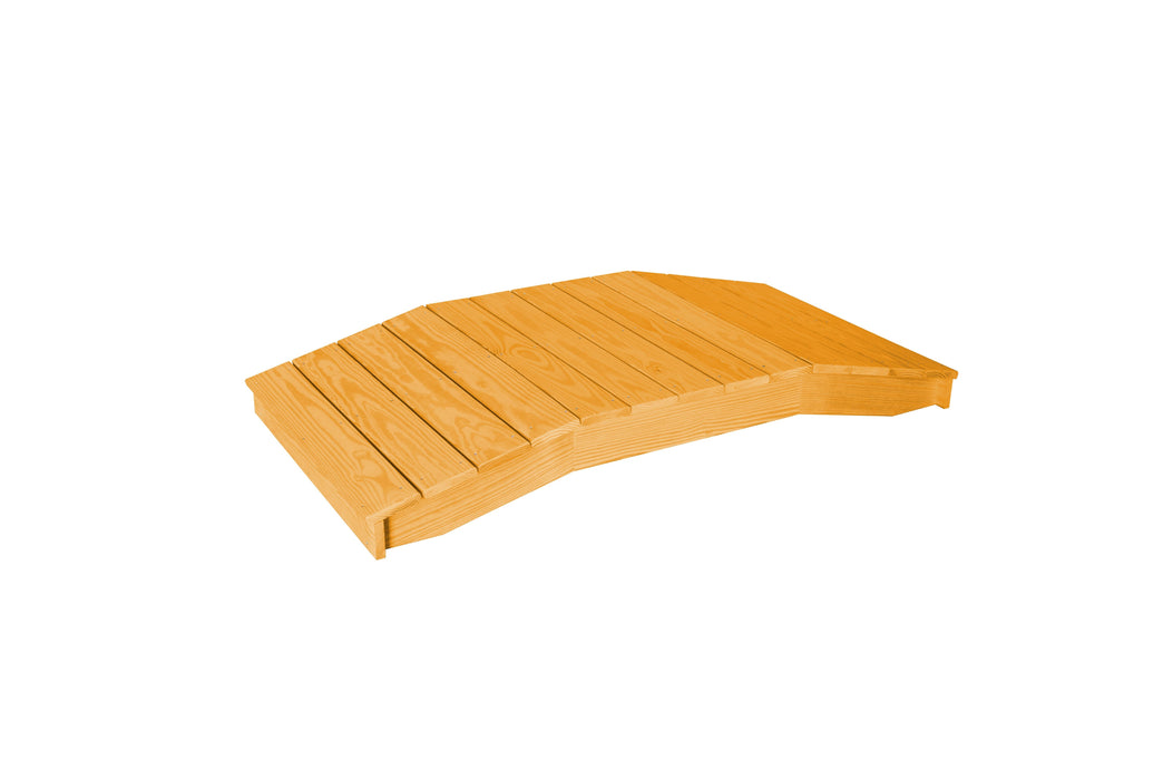 Amish-Made Weight-Bearing Yellow Pine Plank Bridges