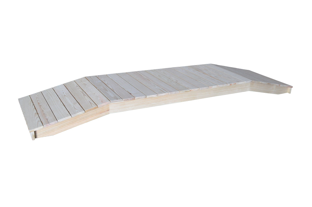 Amish-Made Weight-Bearing Yellow Pine Plank Bridges