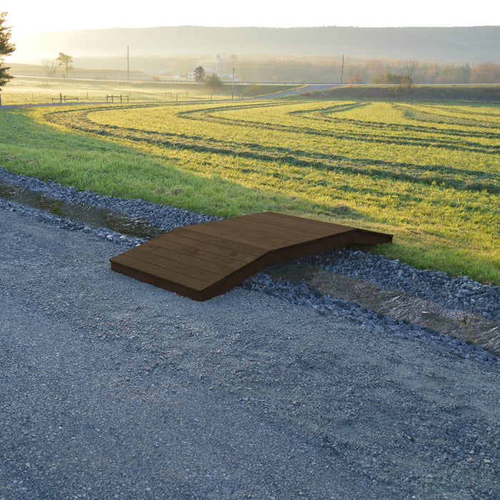 Amish-Made Weight-Bearing Yellow Pine Plank Bridges