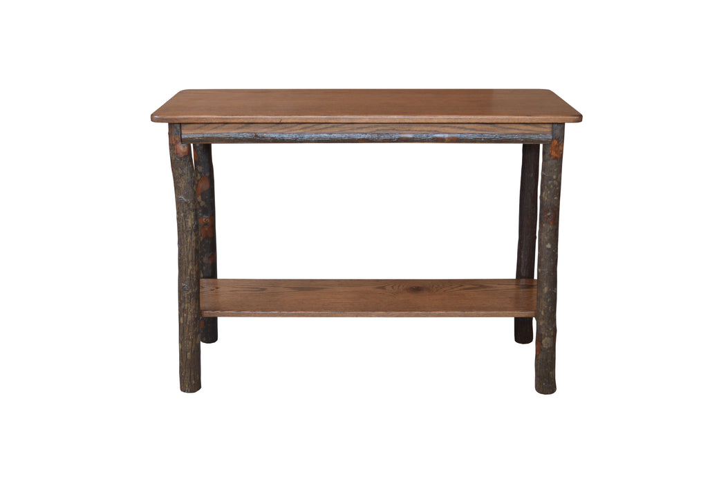 A&L Furniture Co. Hickory Solid Wood Console Table