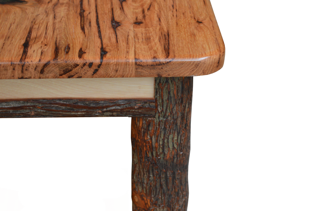 A&L Furniture Co. Hickory Solid Wood End Table