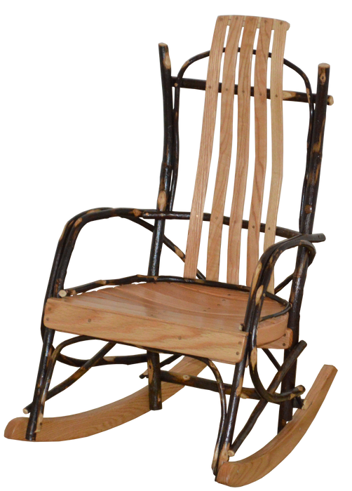 A&L Furniture Co. Amish-Made Hickory Child's Rocker