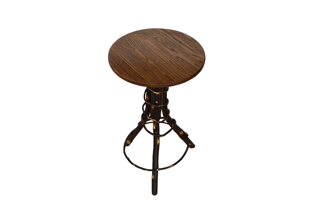 A&L Furniture Co. Amish-Made Hickory Accent Tables