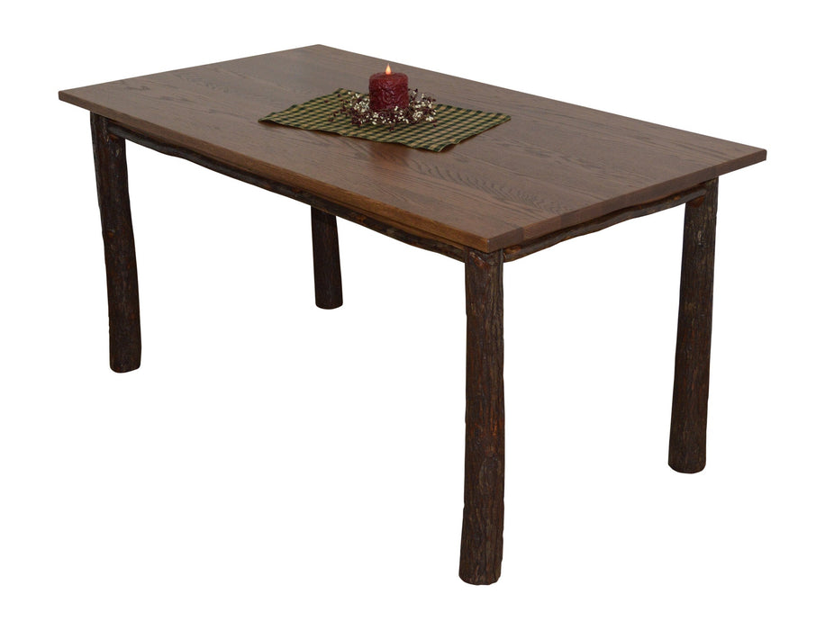 A&L Furniture Co. Amish-Made Hickory Farm Tables