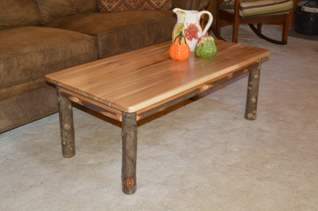 A&L Furniture Co. Hickory Solid Wood Coffee Table