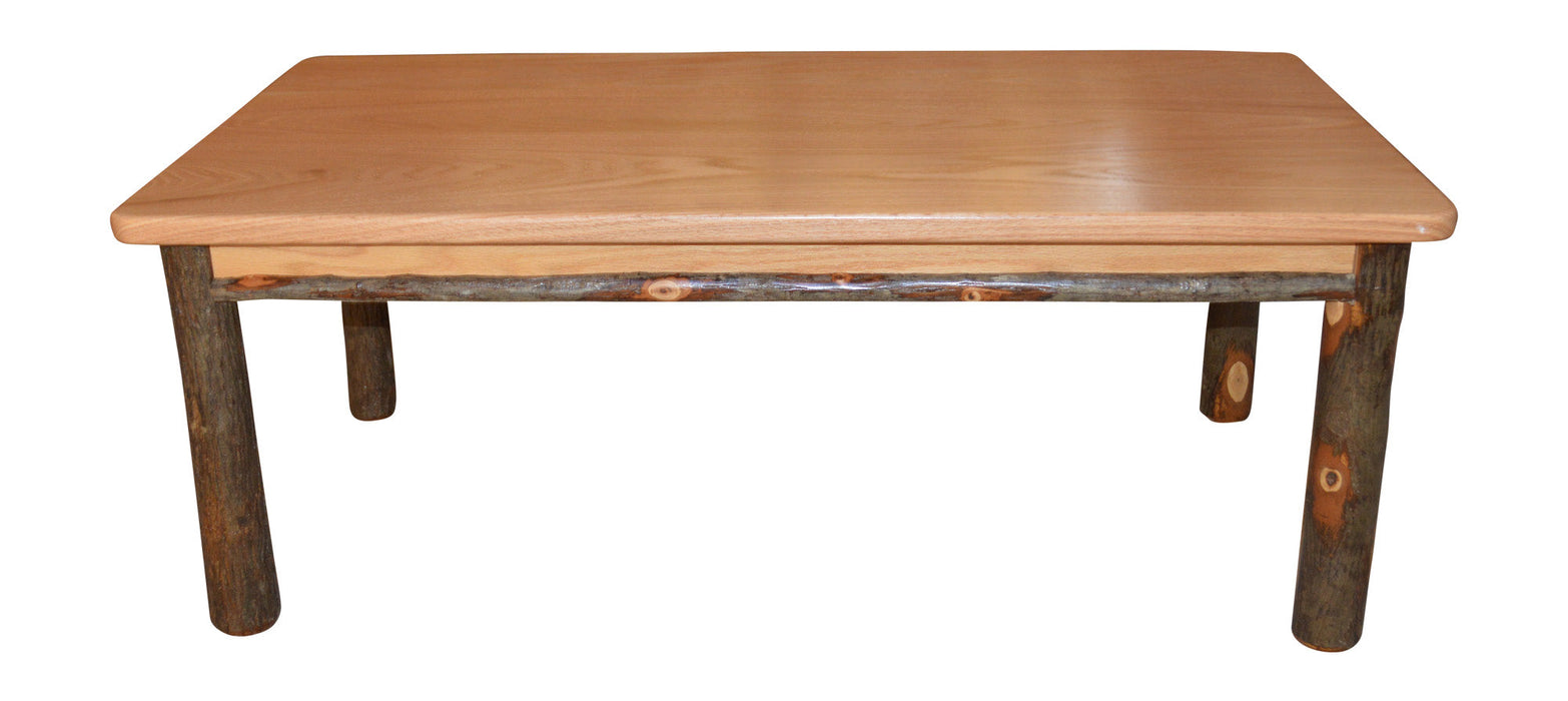 A&L Furniture Co. Hickory Solid Wood Coffee Table