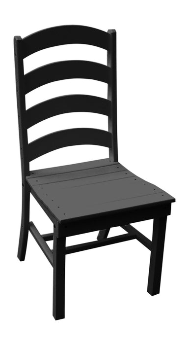 A&L Furniture Co. Amish-Made Poly Ladderback Dining Chair