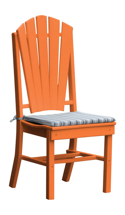 A&L Furniture Co. Amish-Made Poly Fanback Dining Chair