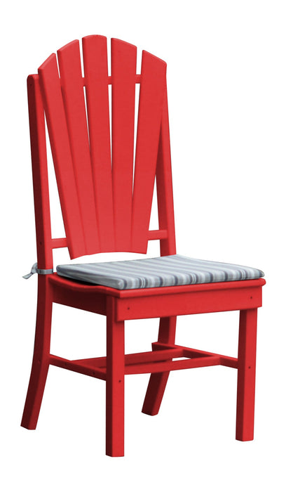 A&L Furniture Co. Amish-Made Poly Fanback Dining Chair