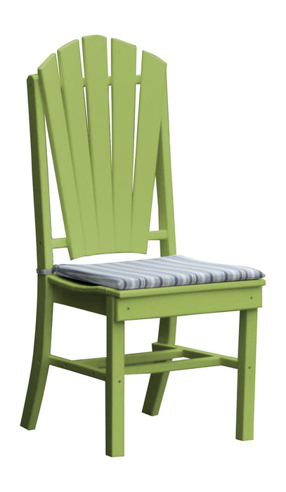 A&L Furniture Co. Amish-Made Poly Fanback Dining Chair