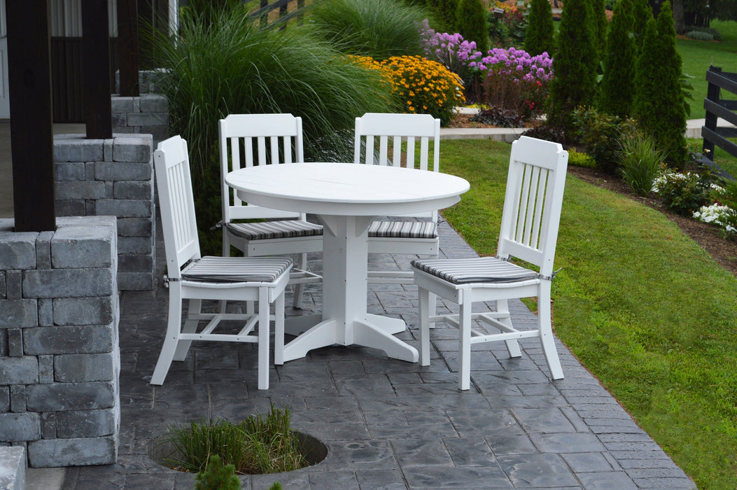 A&L Furniture Co. Amish-Made Poly 5pc Traditional Dining Sets