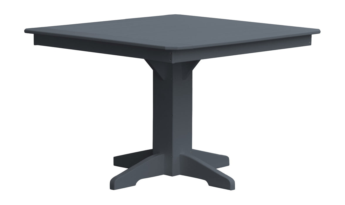 A&L Furniture Co. Square Amish-Made Poly Dining Tables